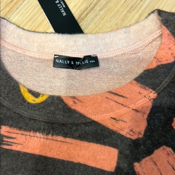 Multicolor Abstract Print Sweater sm/med - Picture 2 of 6